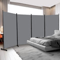 4 Panel Fabric Folding Room Divider