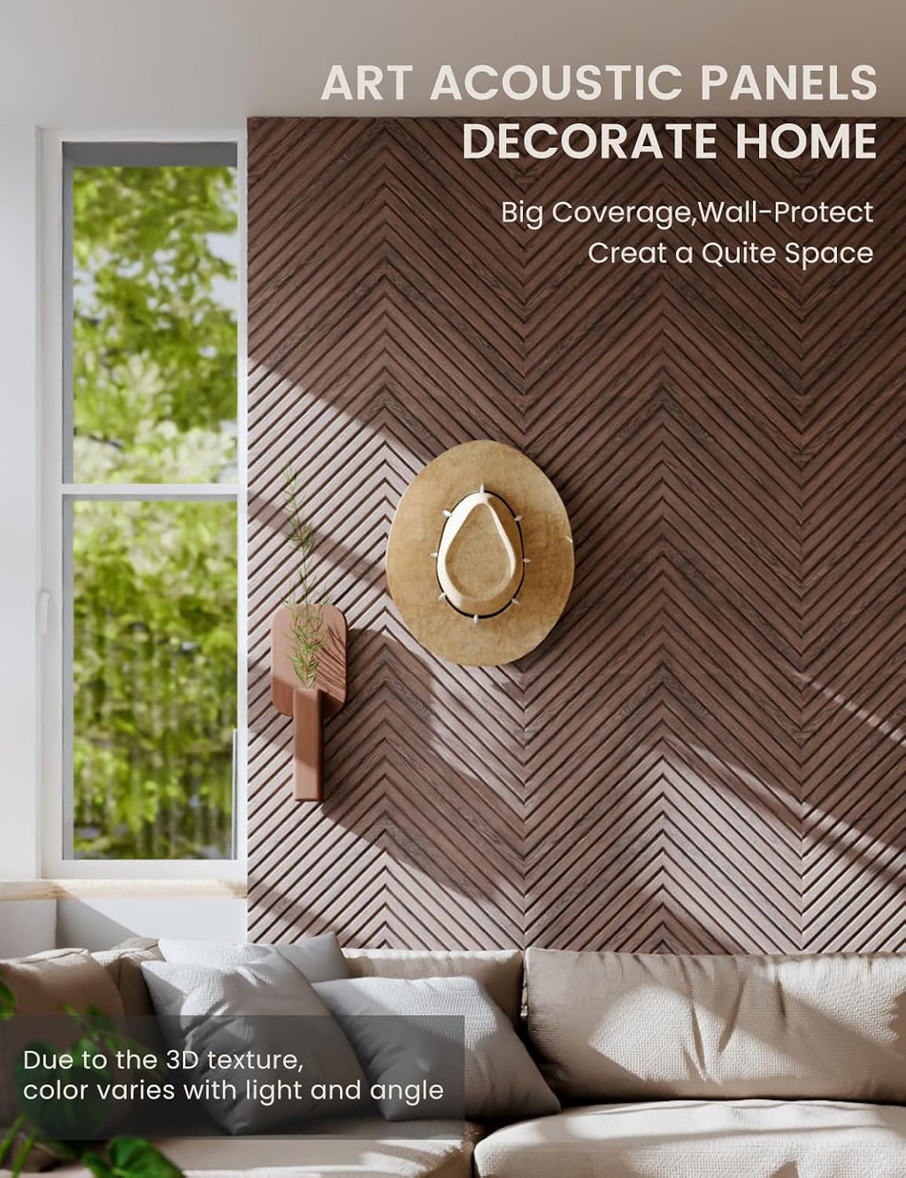 6-Pack Walnut Pyramid Felt Bulletin Boards