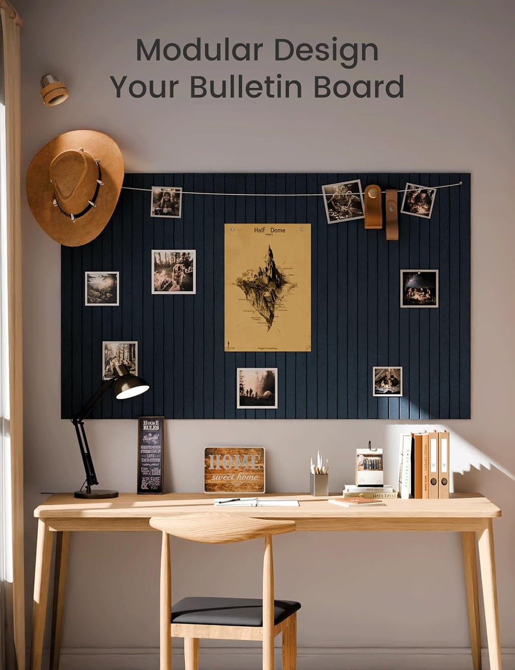 12 Pack Carbon Blue Felt Bulletin Boards
