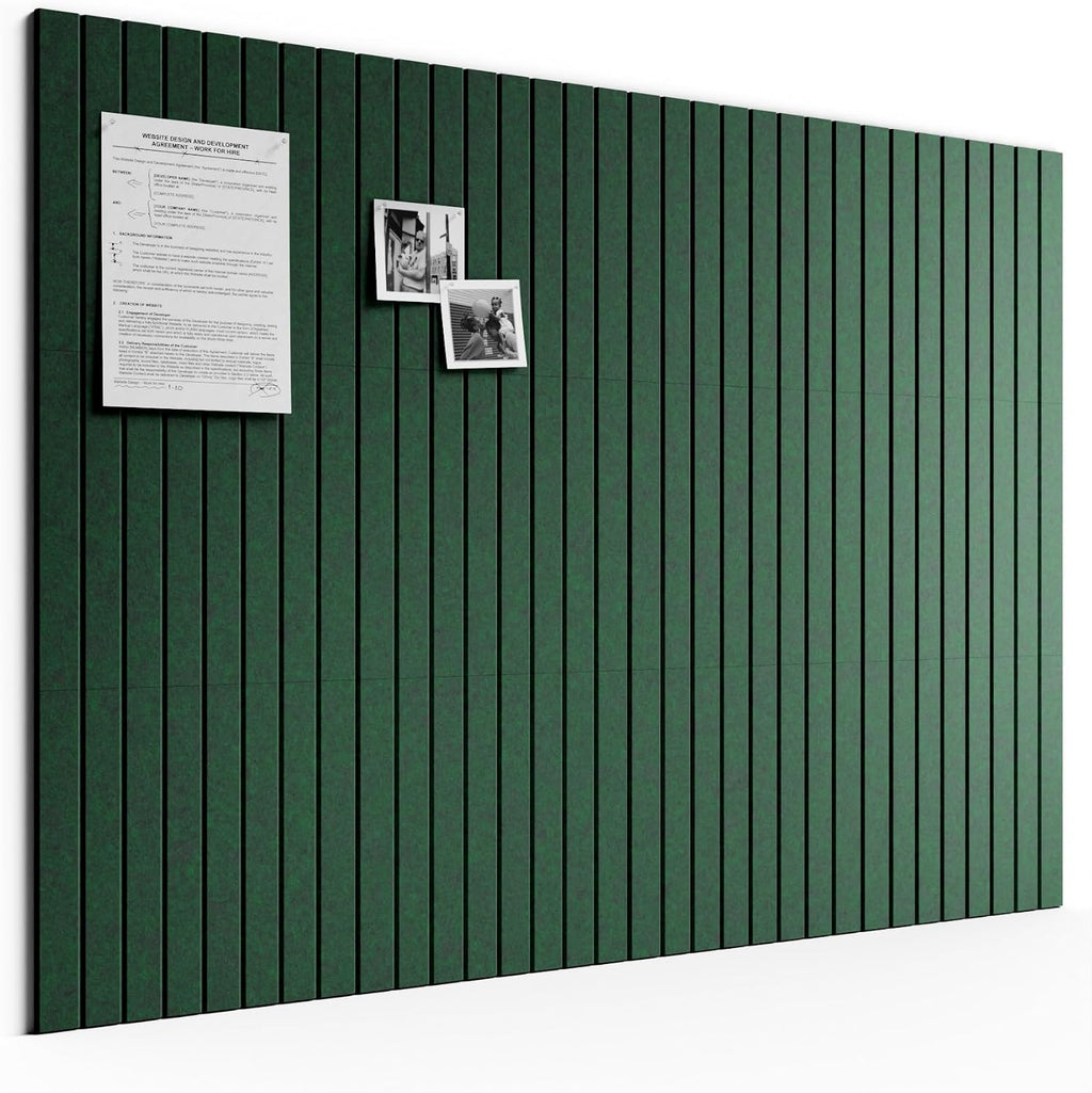 12-Pack Pine Green Felt Bulletin Boards
