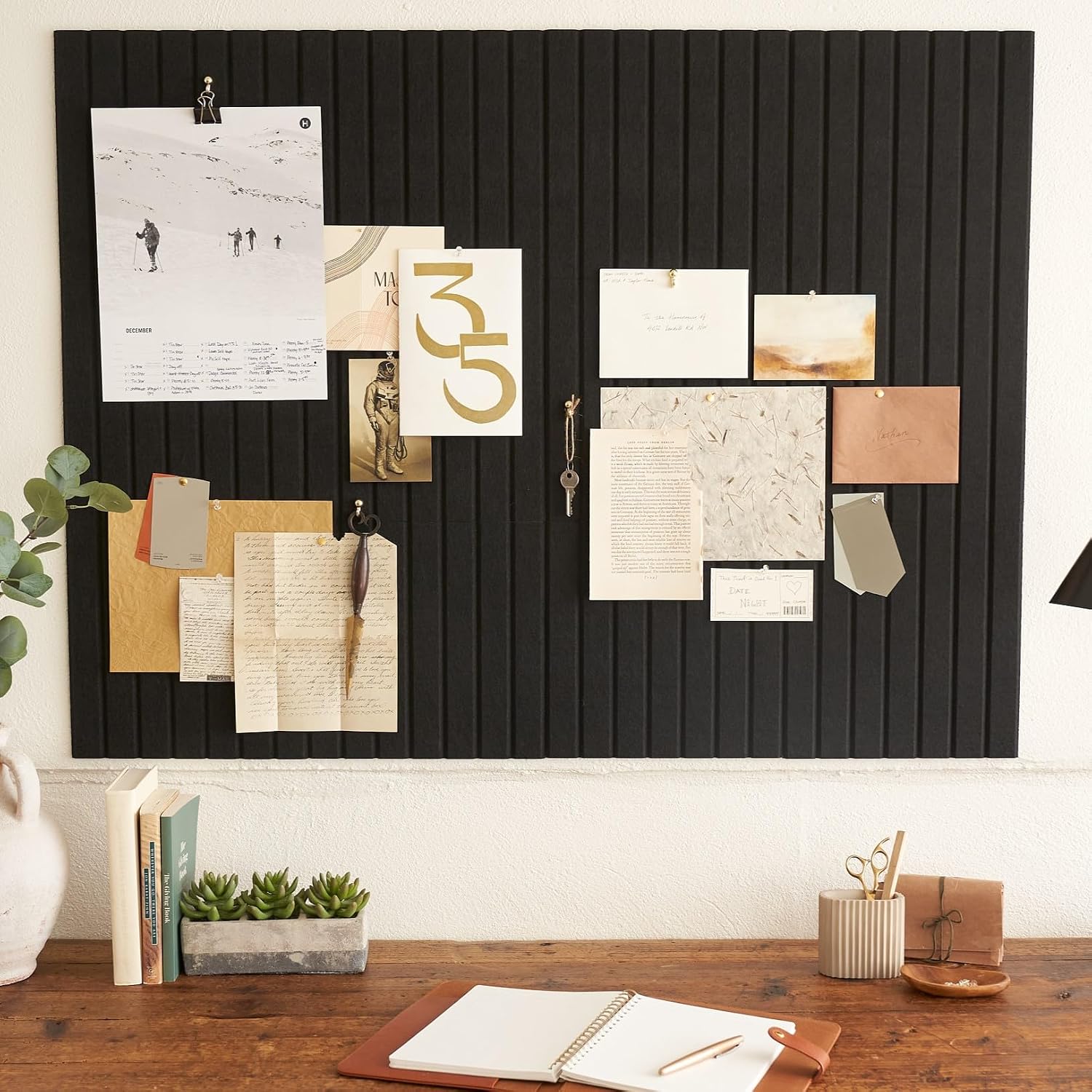 12-Pack Felt Bulletin Board Tiles