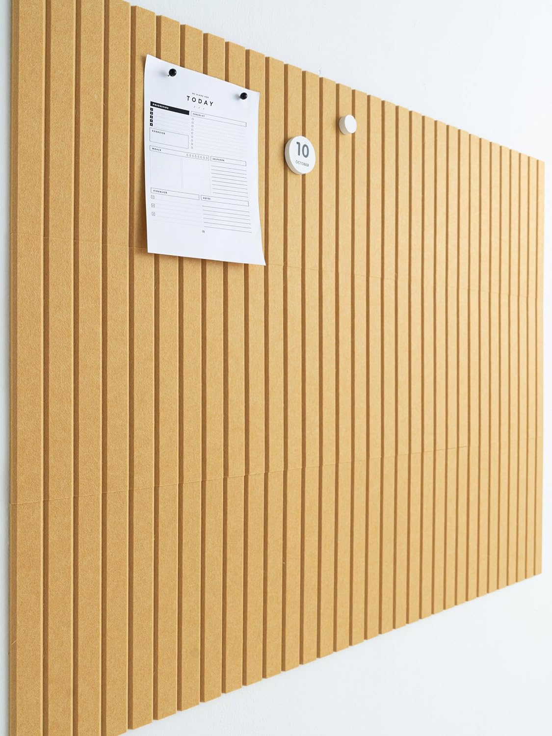 12-Pack Mustard Felt Bulletin Boards